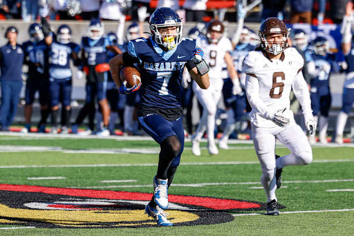 Nazareth Academy Joliet Catholic Illinois 5A football November 25 2023 Nate Latsch 24432